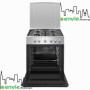 Cuisiniere Tout Gaz AMICA ACG1203S