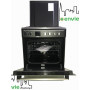 Cuisinière Mixte SABA 6060MIXT21BK