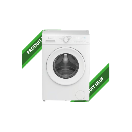 NEUF Lave linge ouverture hublot INDESIT IMA762MYTIMEFR - 7 kg 1200 trs/min profondeur 47.4 cm