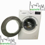 Lave Linge Hublot LG F72J53WH